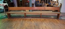 Kirchenbänke, handarbeit aus 1960, Topqualität