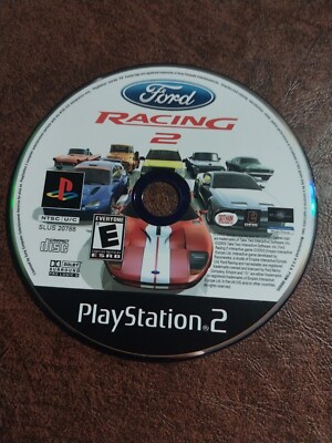 Ford Racing 2 (Sony PlayStation 2, 2003 PS2) - Disc, Manual, And Box Art ONLY