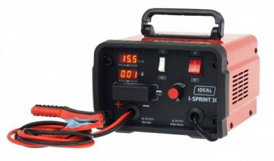 Startgerät Ladegerät INVER SPRINT 30A  230V 12/24V Batterieladegerät Starthilfe