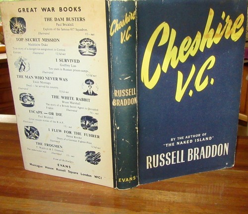 Cheshire V.C. ~ Russell Braddon. Immortal 617 Squadro 1st HbDj 1954 HERE in MELB - Picture 5 of 12