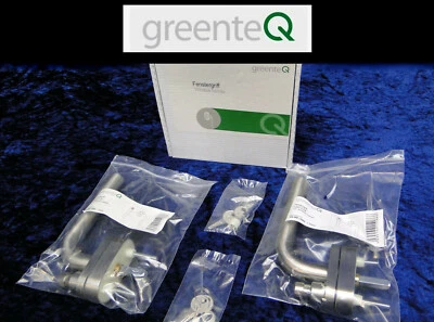 Fenstergriffe abschließbar 2 Stück GreenteQ FG62 S.ER Edelstahl, Stift 7 x 32 mm - Bild 1 von 4