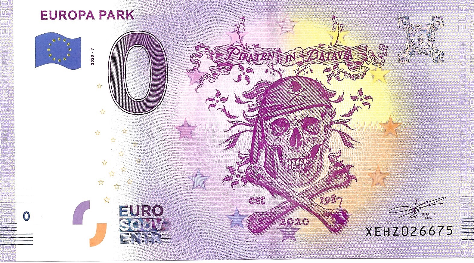 Billet Europa Park d’occasion