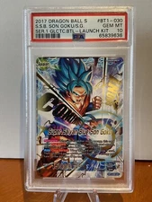 DBZ - TCG S.S.B Son Goku Launch Kit - Graded Gem Mint 10