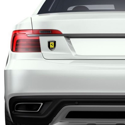 Ferrari Dome Silicone Badge 1pcs. 3D Print All sizes Sticker Shield Emblem - Picture 27 of 45