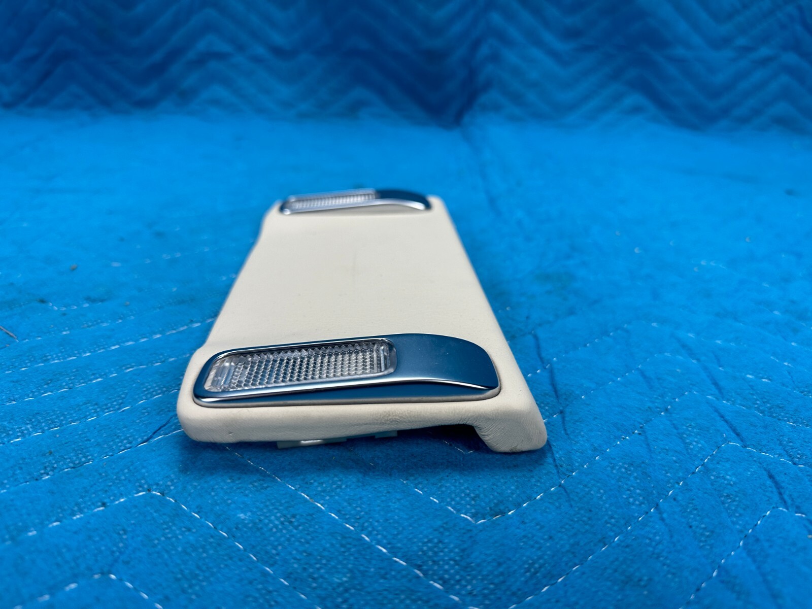 Bentley Cont Flying Spur Front Driver's Seat Back Trim Panel Ivory 2006-2012 OEM