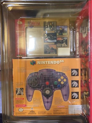Sealed Nintendo 64 in Original Blister Pack With Atomic Purple