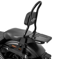 Sissybar CSM FüR Harley Dyna Super Glide Custom 06-15 GepäCkträGer Schwarz