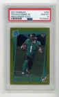 2021 Panini Donruss Football Press Proof Gold Travis Etienne #258 PSA 9
