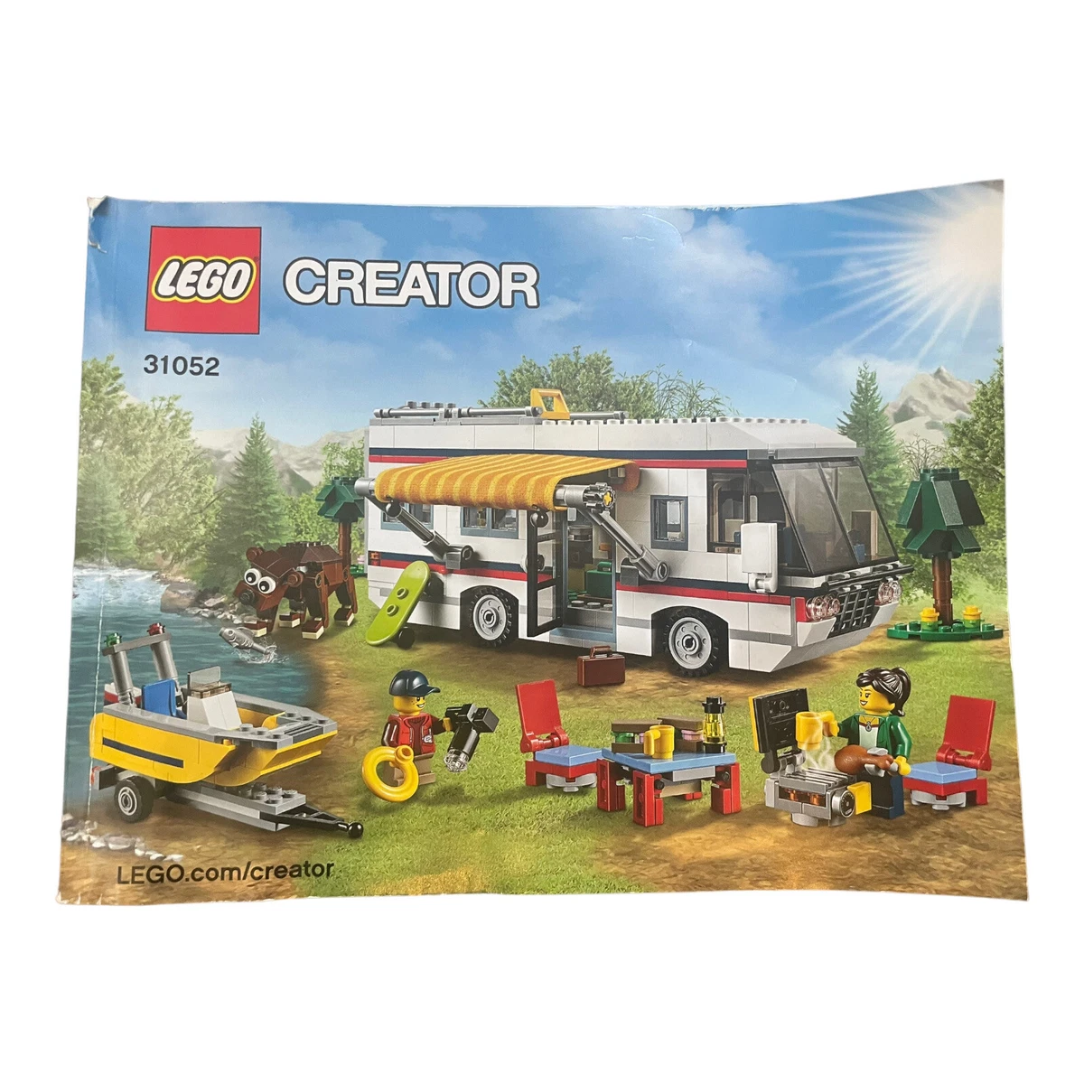 LEGO CREATOR 31052 Vacation Getaway Set w Manual Incomplete eBay