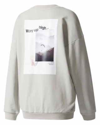 RARE Adidas way up high graphic crewneck size S unisex