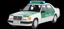 original Mercedes Benz Modellauto 230 E W 124  Limousine, Polizei B66040700