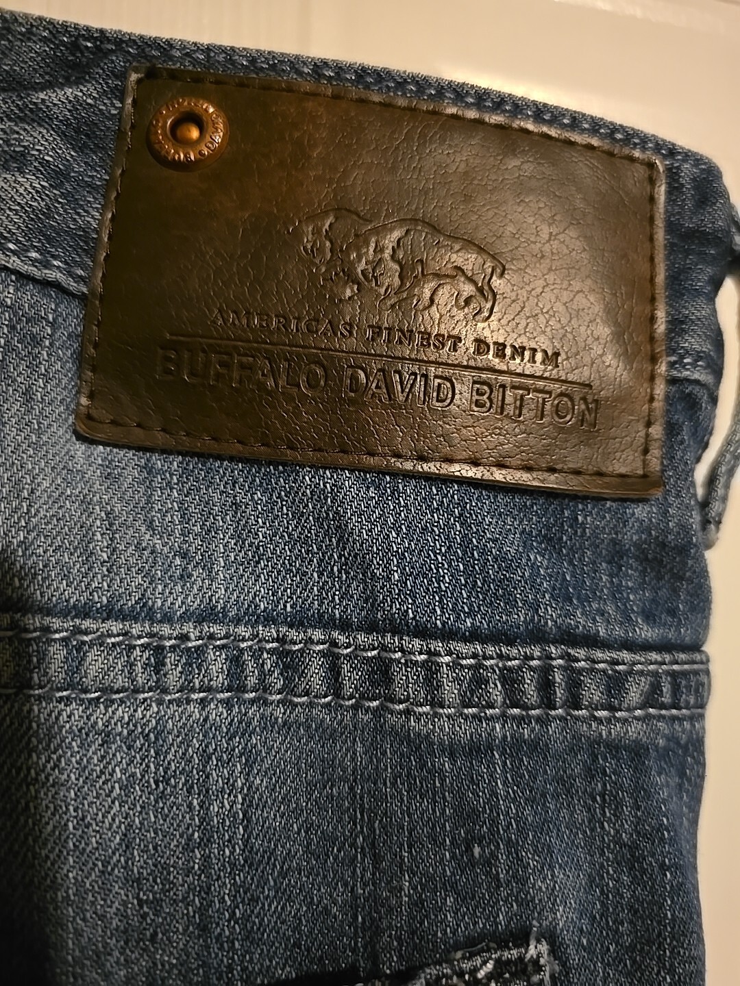 Buffalo David Bitton Six-X Basic Slim Straight Me… - image 7