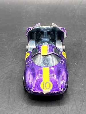 Hot Wheels Redline Lola GT70 1968 Purple Vintage Collectible Toy