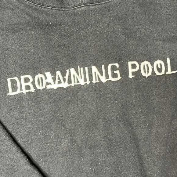 Drowning Pool sudadera con capucha gráfica etiqueta gigante vintage XL Foto 3 de 4