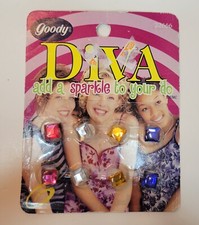 Vintage Goody Diva Hair accessories add a Sparkle to your do jewels 90s