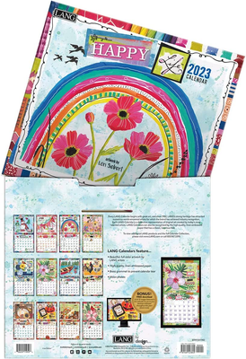 LANG HAPPY LIFE 2023 WALL CALENDAR | eBay