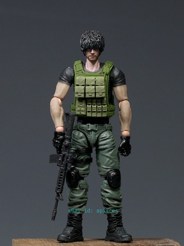 Private customized 1/18 Carlos ercenaries Action Figure - Picture 5 of 10