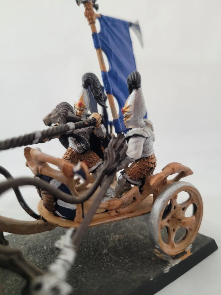 High Elf White Lion Chariot Chrace Tiranoc Elves Warhammer Fantasy The Old World - Image 4 of 4