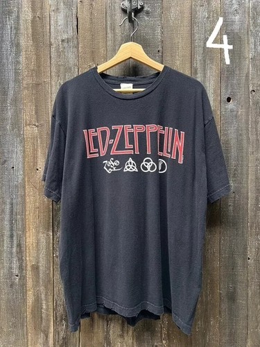 Led Zeppelin T-Shirt Adult Vintage Led Zeppelin Rock Band US Tour Music Mens - Picture 5 of 7
