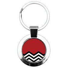 The Red Room Metal Keyring with Giftbox (Twin Peaks, Dale Cooper, David Lynch)