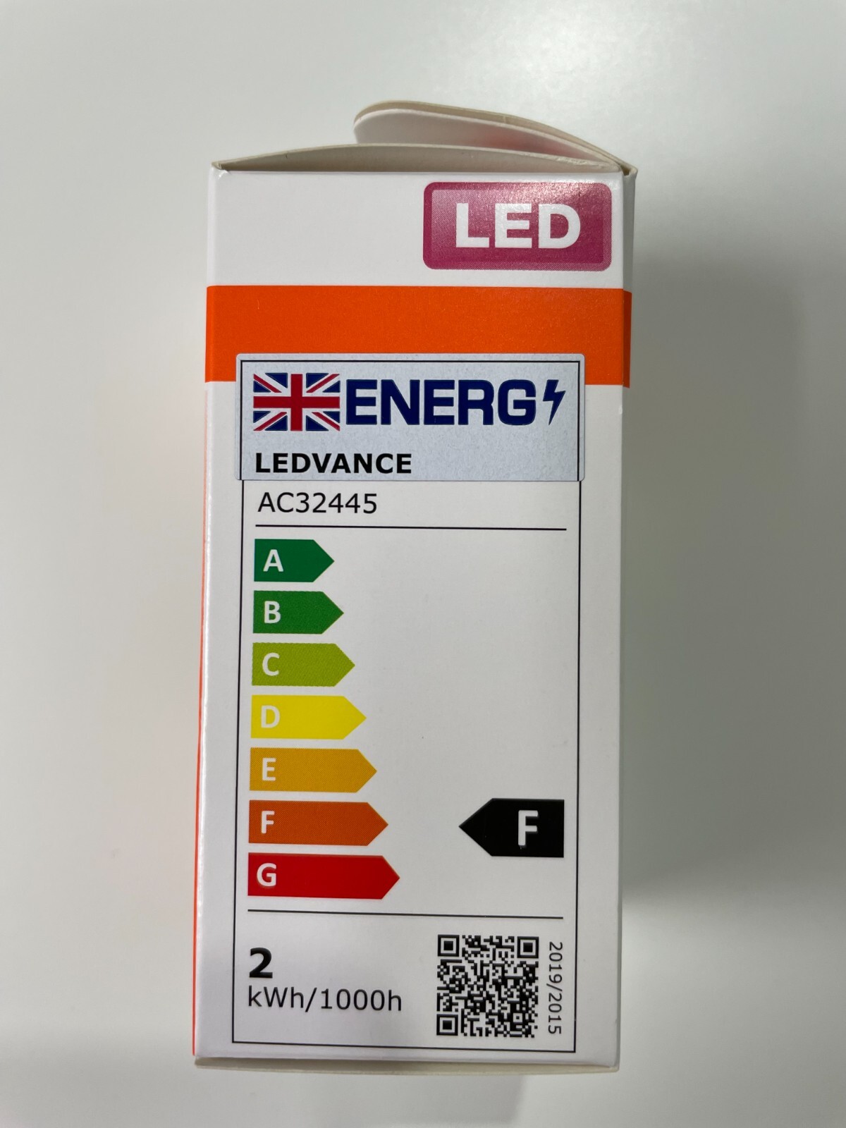 & Osram LED Light Bulbs E27 1.5W 15W Edison Screw Warm White for 