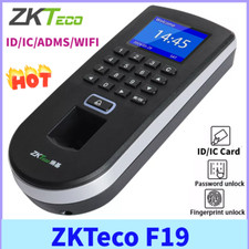 Zkteco F19 TCP/IP ID IC Wifi ADMS Fingerprint Time Attendance And Access System