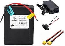 72V 60V 48V Ebike Battery 20AH Lithium LiFePO4 Battery for Electric Bicycle Bike
