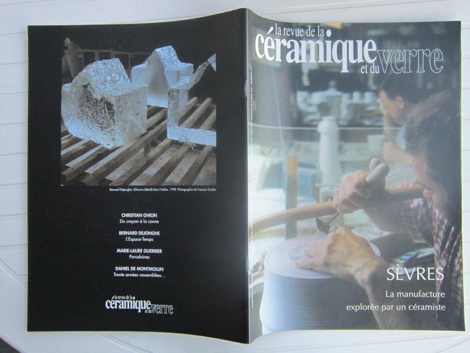 La revue de la Céramique et du verre N° 114 /dossier Sèvres / - Photo 2/3