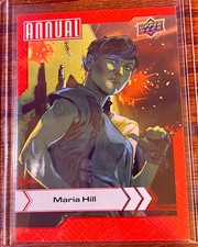 Maria Hill 2022-23 Upper Deck Marvel Annual Card #55