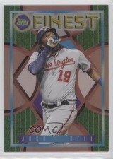 2022 Topps Finest Flashbacks Rose Gold Refractor 15/15 Josh Bell #94 0hu7