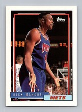 1992-93 Topps #388 Rick Mahorn Near Mint or Better