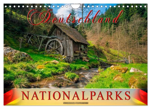 "Calendar 2027 · US Version · Germany - National Parks (Wall Calendar 2027 12\" ×"-image