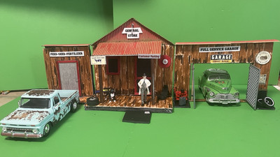 Built From Scratch 1/24 Scale Art Piece Diorama  Sugar Creek Farm General Store 