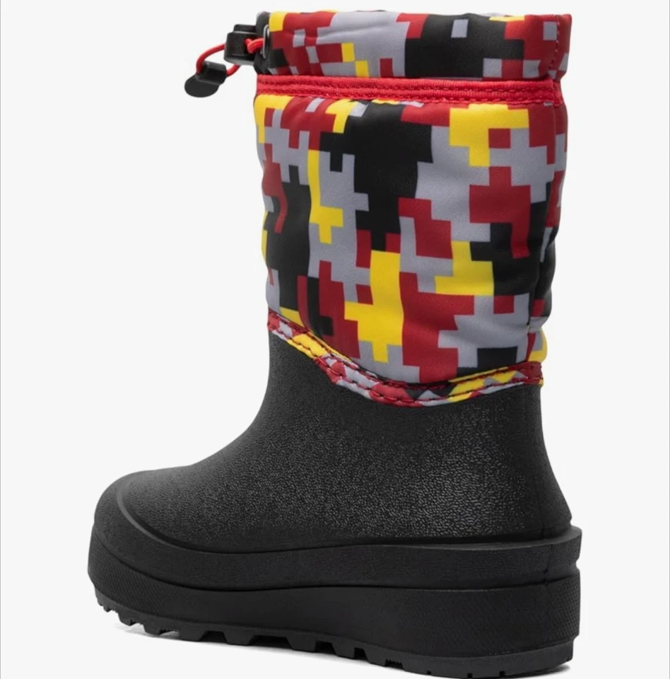 Botas de nieve Bogs Snow Shell rojas multicolores niños jóvenes talla 7 EUR 40 Foto 4 de 4