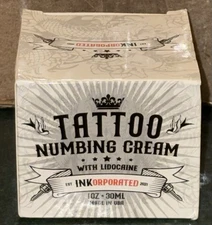 x20 30ml Numbing Skin Cream Painless Tattooing Laser Waxing Piercing Retail $55