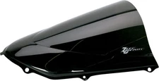 Zero Gravity Double Bubble Windscreen - Dark Smoke - 16-261-19