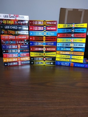 Lot of 30 - Lee Child - Jack Reacher - Complete 1-29 Plus No Middle Name - PB 