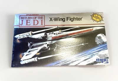 MINT SEALED 1983 MPC Star Wars ROTJ X-Wing Fighter Model Kit Golden Opportunity