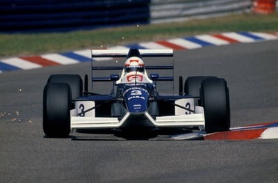Satoru Nakajima Tyrrell 019 Ford German GP at Hockenheimring on Ju- Old Photo 8