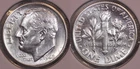 1948 S Roosevelt Dime GEM BU FULL TORCH!  Proof Like! From OBW Roll 48S803