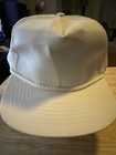 Vintage Blank Hat Snapback Cap Retro Rope White 80 90s Capital Caps Twill Cotton