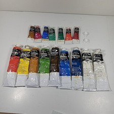VTG Lot Winsor Newton Artisan Water Mixable Oil Paints Metal Mixed 200ml 37ml