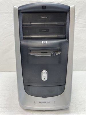 HP Pavilion 7965 Retro Gaming PC Pentium 4 1.7GHz 768MB RAM 80GB HDD WinXP Pro