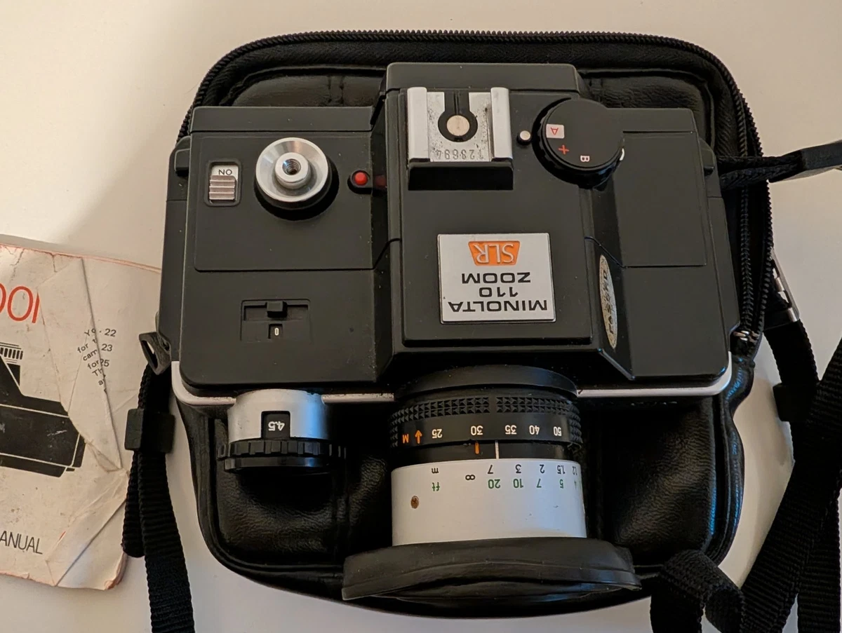 Minolta 110 Zoom SLR Film Cameras for sale | eBay UK