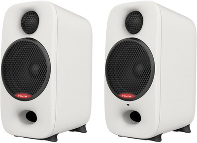 NUX AXON 3 Lautsprecher Paar Aktiv DSP Bluetooth USB Studio Monitor Set Weiß