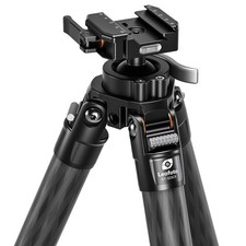 Leofoto ST-323CX Tripod Integrated Lever-Control Ballhead Arca  Picatinny Clamp