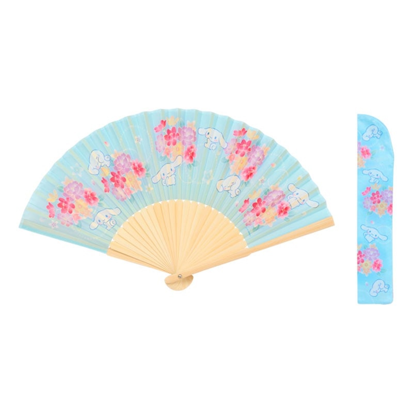 Sanrio Cinnamoroll Folding Fan White New FS