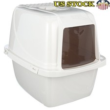 Pets Odor Control Large Enclosed Cat Litter Box Hooded