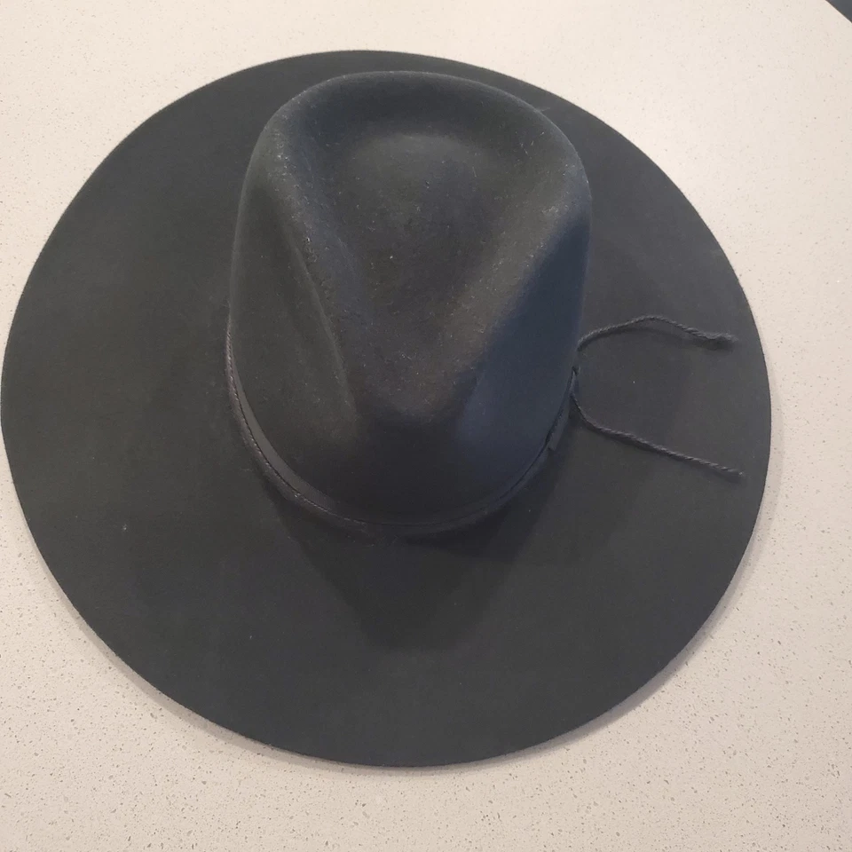 Stetson  Cowboy Hat - Black Approx 7in - Image 2 of 4