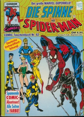 Die Spinne Nr. 62 - Condor Taschenbuch (1979-1996) Zustand 2